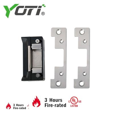 YOTI ES009 Series Compact 12VDC Stainless Steel Electric Strike Works with Cylindrical Locksets up to a 3/4
