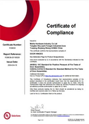 Certificate of Compliance