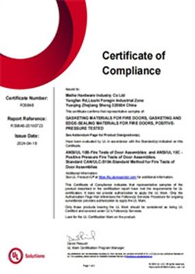 Certificate of Compliance