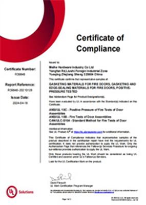 Certificate of Compliance