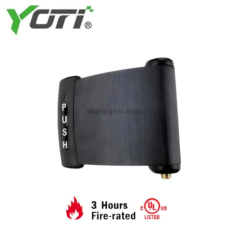 4591 Deadlatch Paddle Handle Curved Dark Bronze Anodized