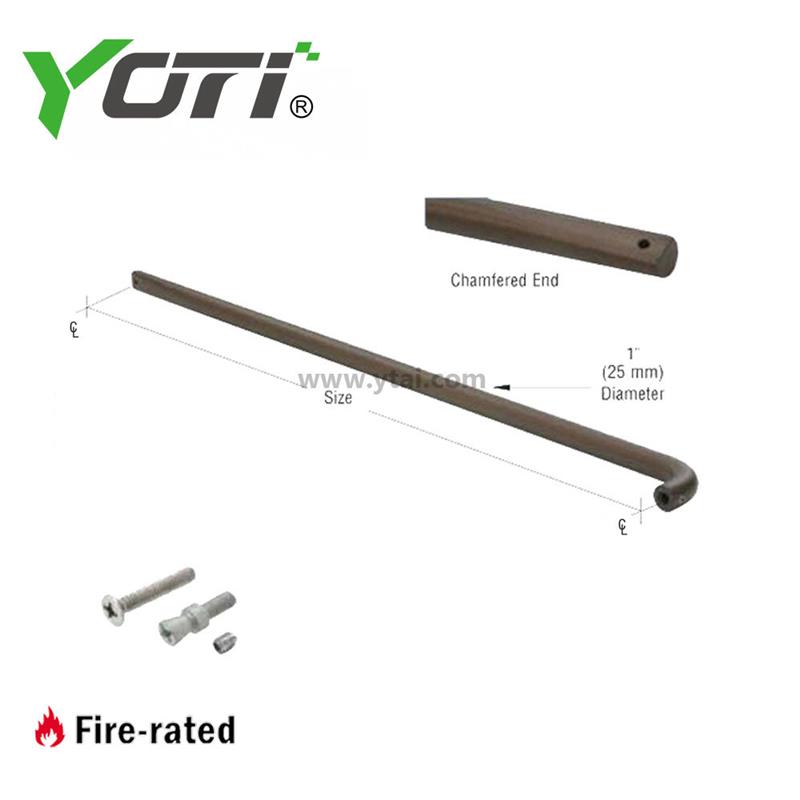 PB033 Pull Push Bars Solid Aluminum