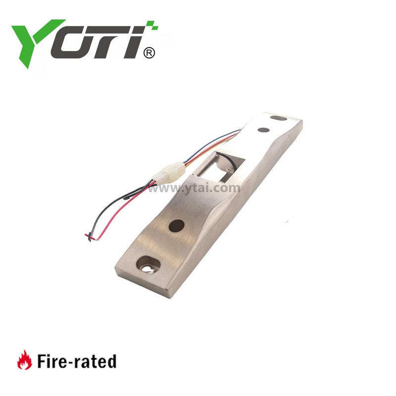 ES006 Electric Strike Satin Stainless Steel Surface Mounted