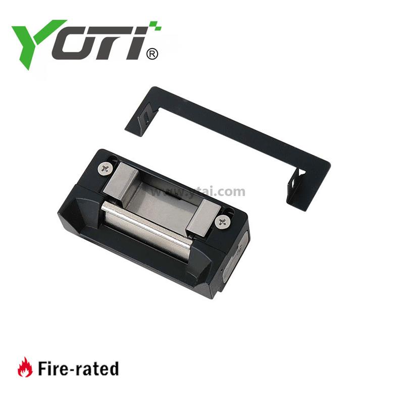 YOTI ES009 Series Compact 12VDC Stainless Steel Electric Strike Works with Cylindrical Locksets up to a 3/4