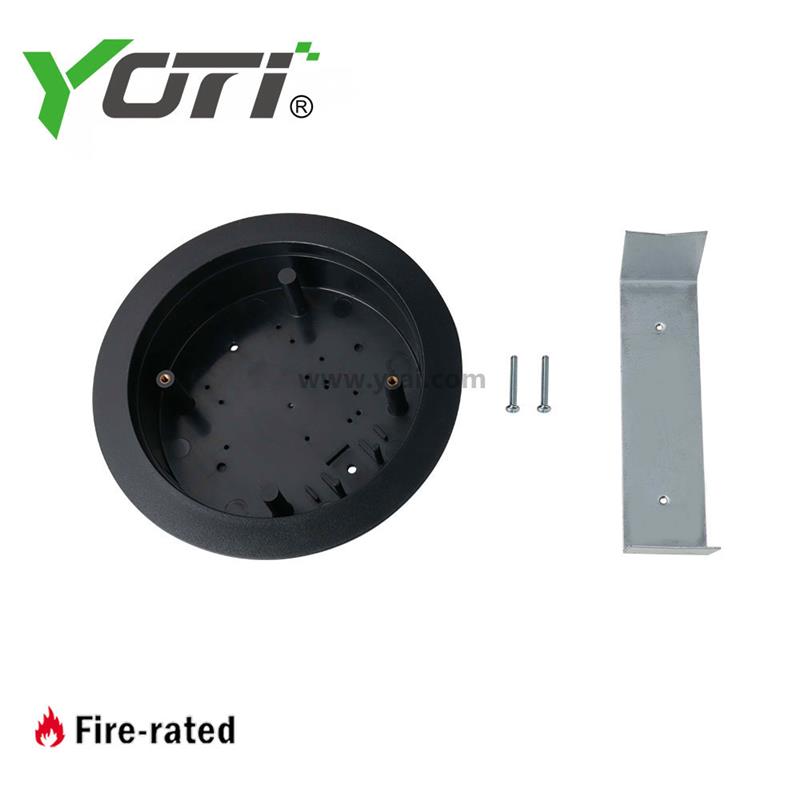 10BOX6 Modern Stainless Steel Automatic Door Disable Switch Round Push Plate BOX ONLY