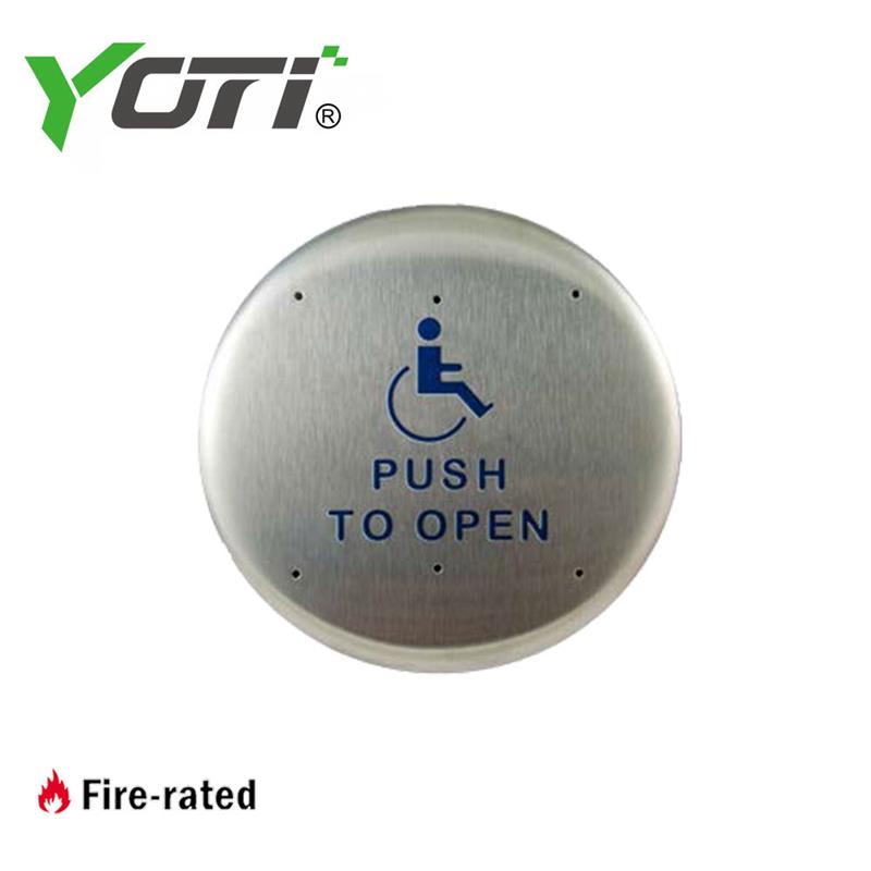 10PBR6 6-Inch Round Door Push Plate