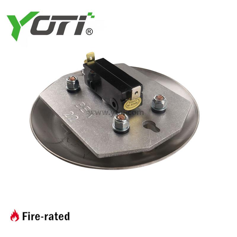 10PBR45 4.5 Inch Round Push Plate Stainless Steel Material