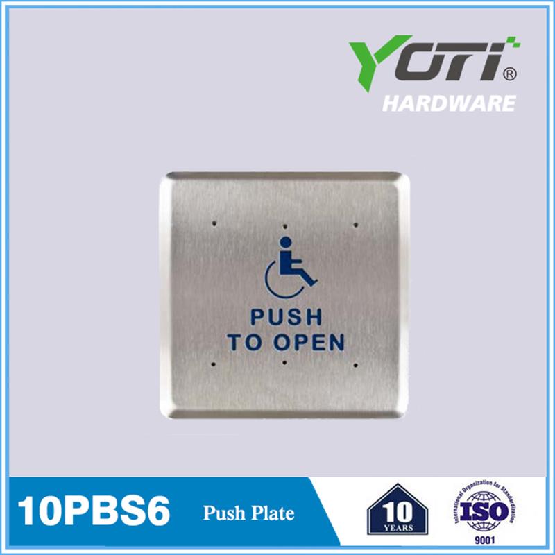 10PBS6 Square Door Push Plate