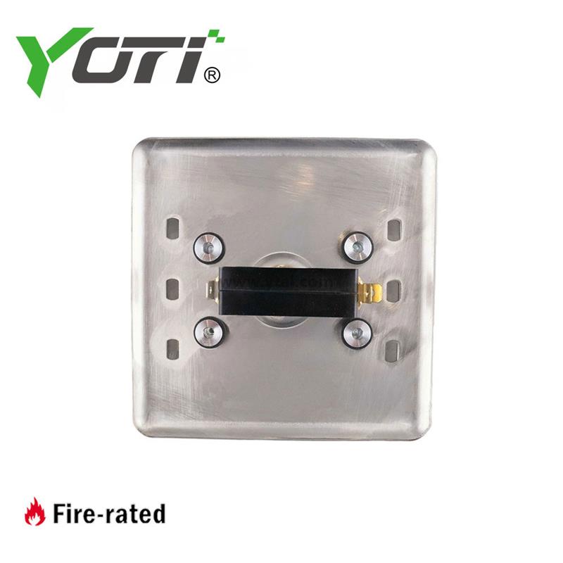 10PBS451 Door Push Plate 4.5 Inch Square Stainless Steel