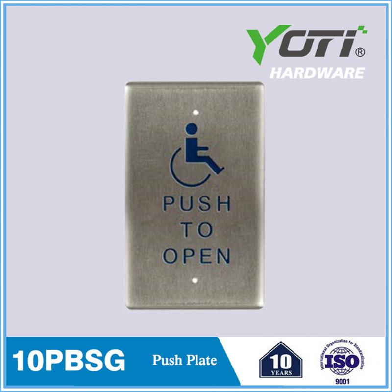 10PBSG Gang Push Plate 10PBSG Disabled Accessory