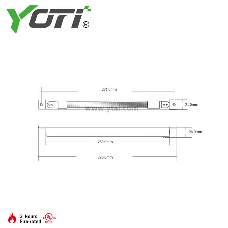 PT-5 Power Transfer Loop Concealed Mortise Mount