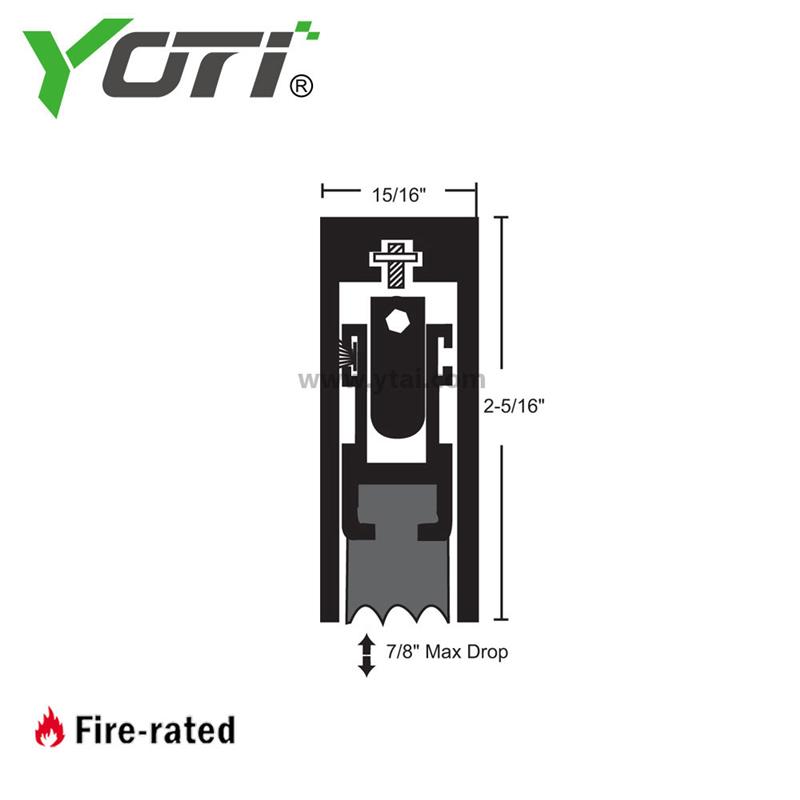YDB318 Automatic Door Bottoms With Neoprene Seal