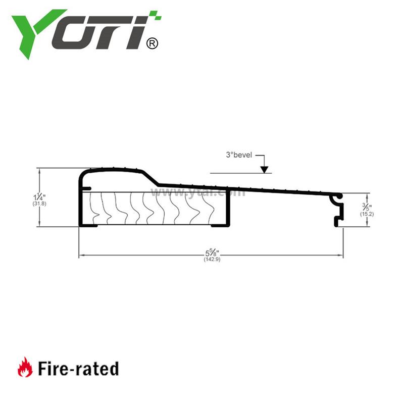 YDT507 Adjustable Sills Threshold Residential All-aluminum