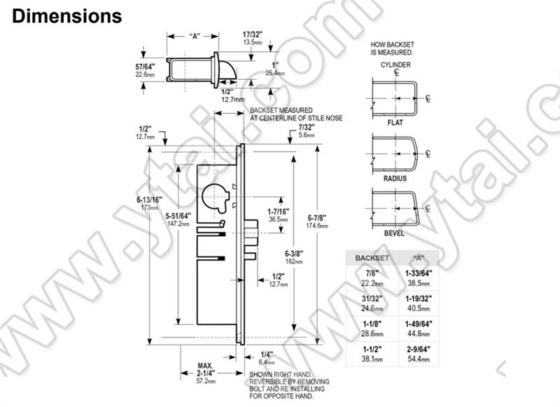 4510 Series Deadlatch Lock
