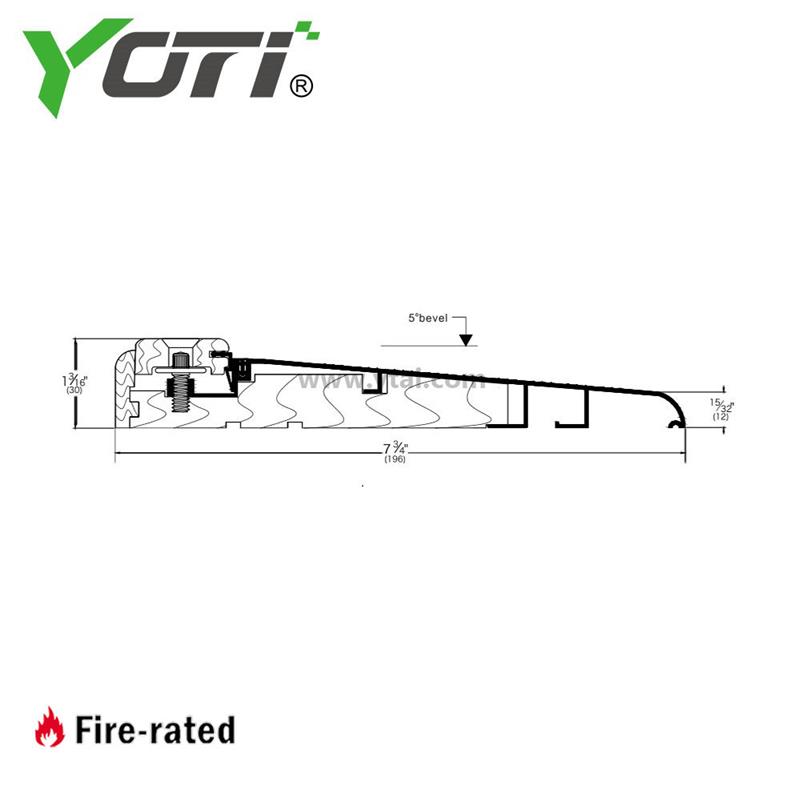 YDT511 Adjustable Threshold Wood/ Aluminum Sills