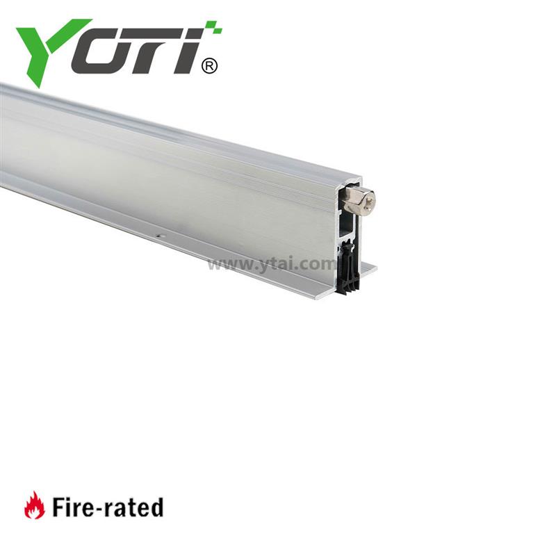 STC301 Industrial Durable Fully Mortised Aluminium Acoustic Automatic Door Bottom Soundproofing Screw Drop Seal
