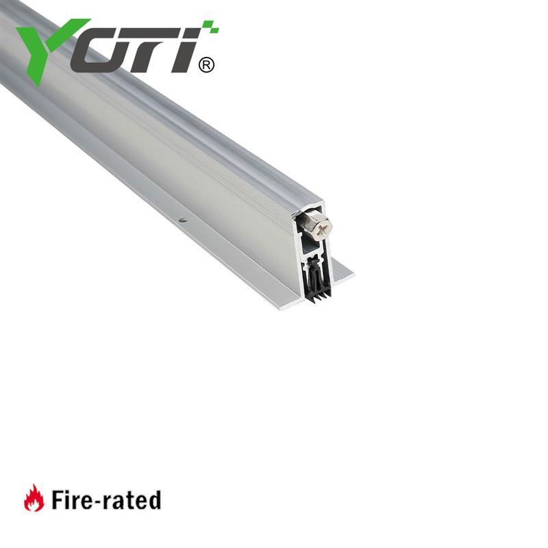 STC301 Industrial Durable Fully Mortised Aluminium Acoustic Automatic Door Bottom Soundproofing Screw Drop Seal