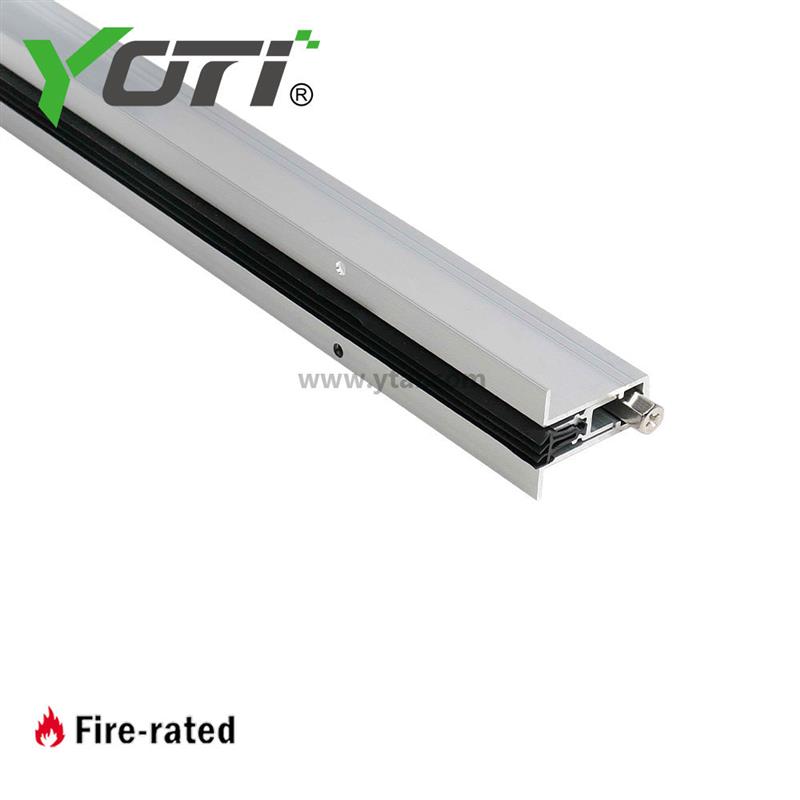 STC301 Industrial Durable Fully Mortised Aluminium Acoustic Automatic Door Bottom Soundproofing Screw Drop Seal