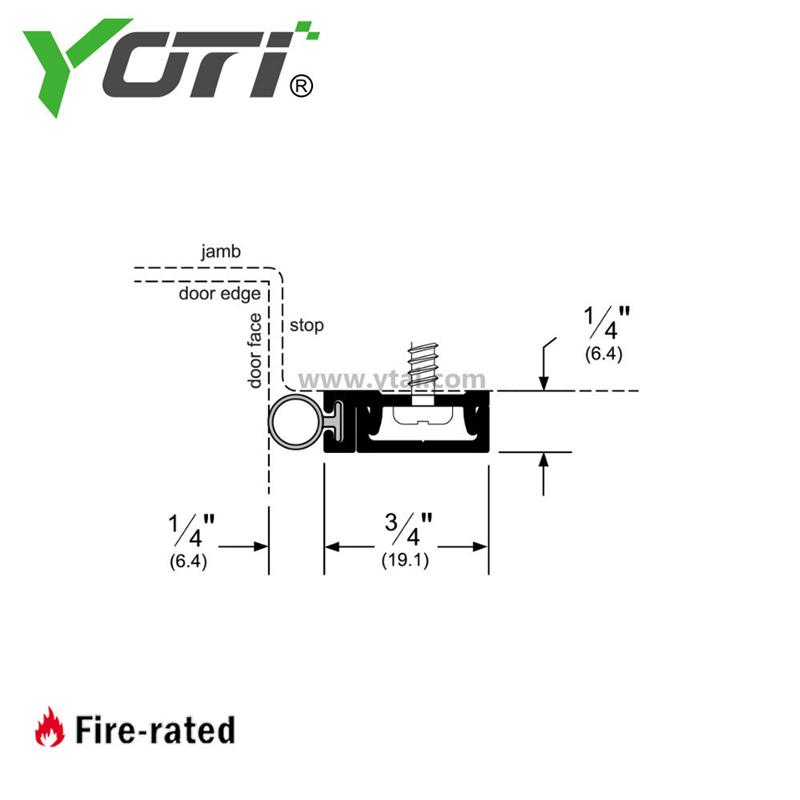 YDW216 Gaskets High Security Aluminum Window Door