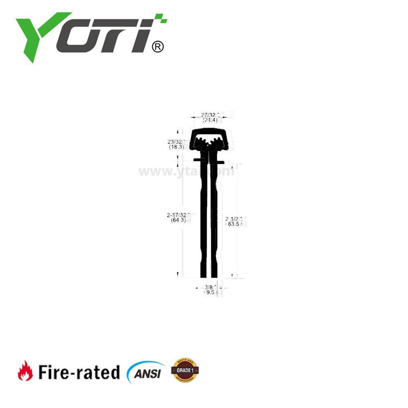 YHG016 Concealed Leaf Aluminum Hinges Ligature Resistant