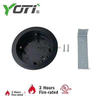 10BOX6 Modern Stainless Steel Automatic Door Disable Switch Round Push Plate BOX ONLY