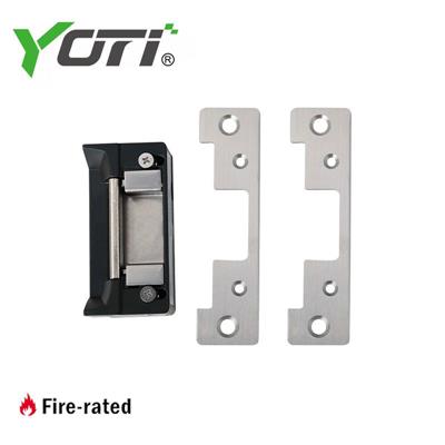 YOTI ES009 Series Compact 12VDC Stainless Steel Electric Strike Works with Cylindrical Locksets up to a 3/4