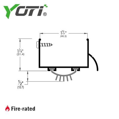 YDS113 Door Shoes Aluminum