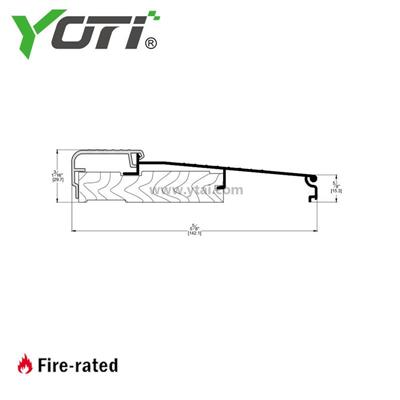 YDT508 Adjustable Thresholds Aluminum/Wood Sills