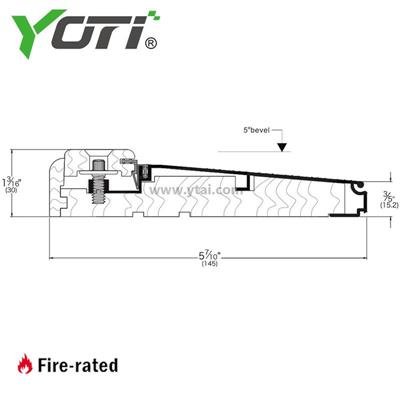 YDT512 Thresholds Adjustable Sills Wood Aluminum