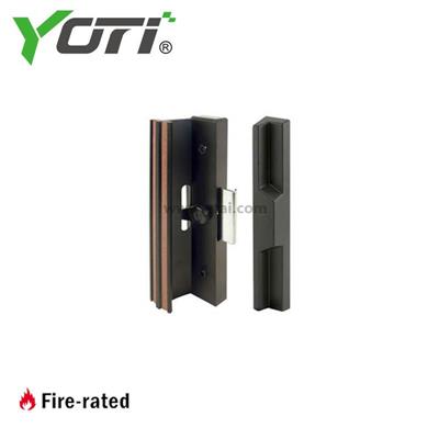 C 1106 Sliding Door Handle Black Extruded Aluminum