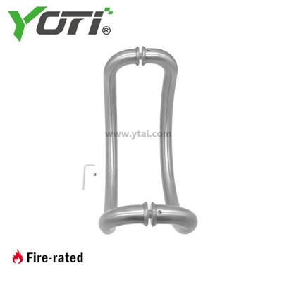 YTCC Pull Handle Glass Mounted Curved for Hotel Application