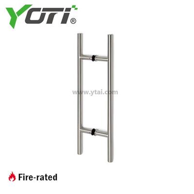 YTCT Pull Handle with Undercut Accent Rings for Hotels